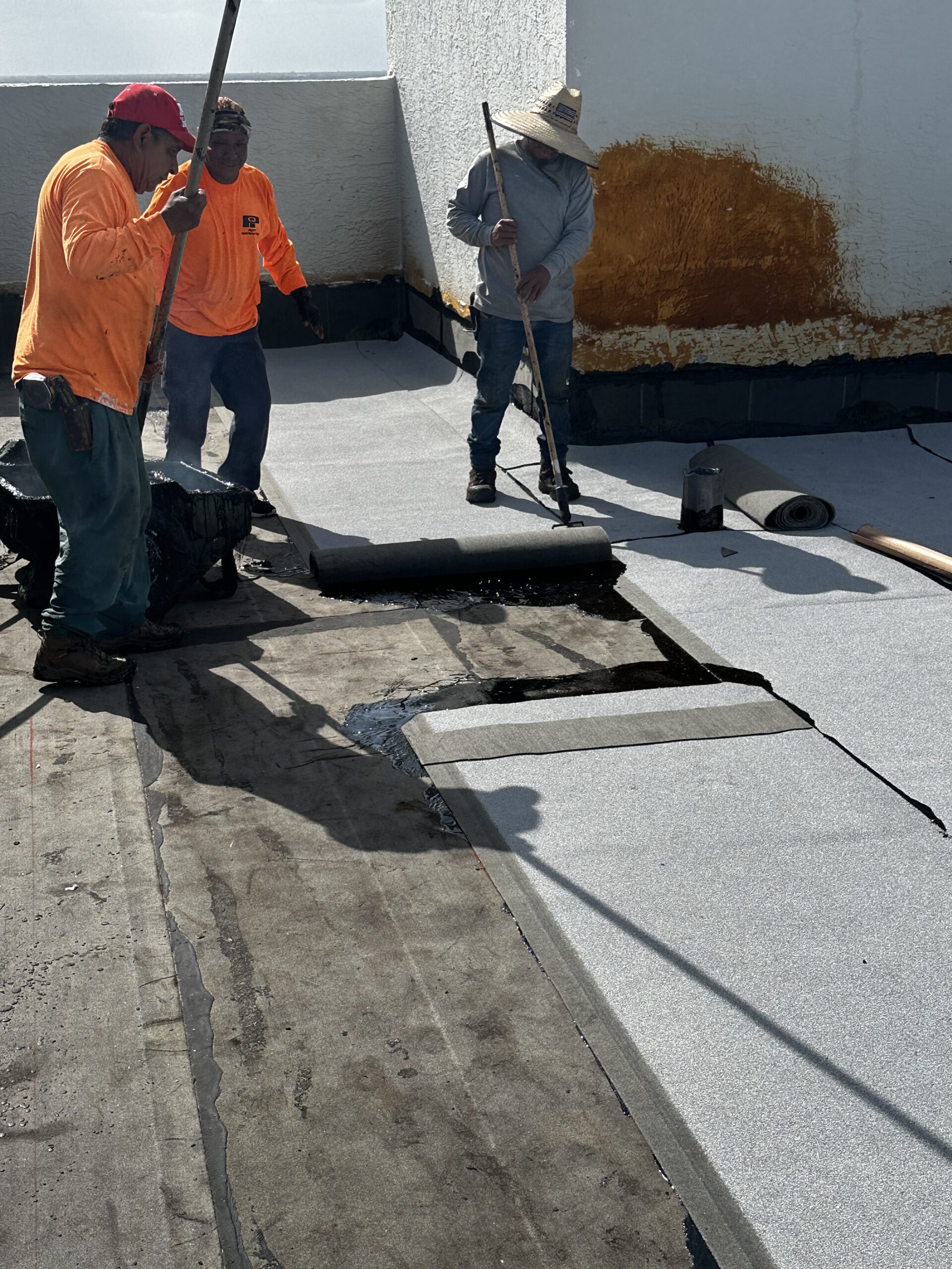 Roof progress Mar 4, 2025